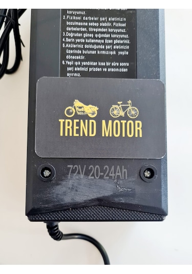 72V 20-24 AH ŞARJ ALETİ GÖSTERGELİ - ELEKTRİKLİ BİSİKLET