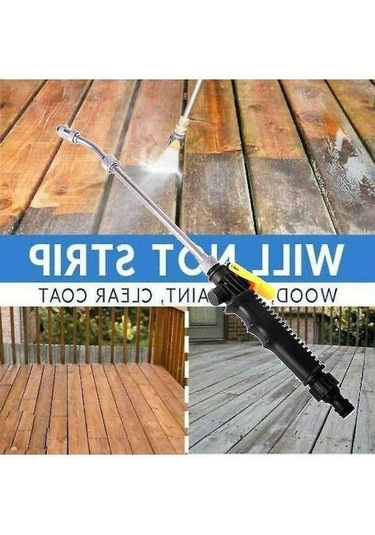 Pazly Yüksek Basınçlı 2'li Nozullu Araba Bahçe Yıkama Tabancası - 70cm, 2'li Nozul, Araba Ve Bahçe Temizleme, Güçlü Su Yıkama