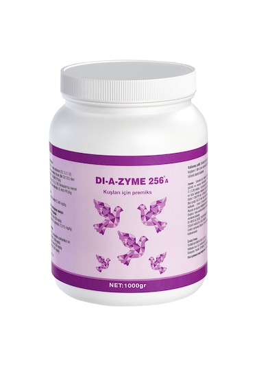 Diazyme 256 Probiyotik Kuş Sindirim Düzenleyici 1KG