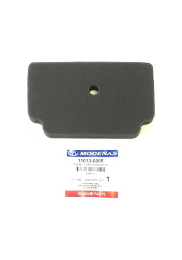 Modenas Gt135 Hava Filtre Süngeri