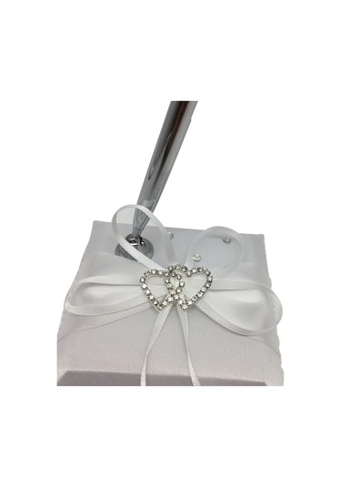 Xiyyadms Düğün Misafir Defteri İmza Seti - Kalem + Kalem Tutucu, Nikah Ve Özel Günler İçin Aksesuar