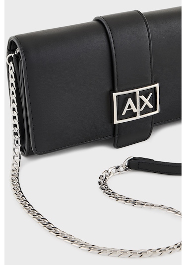 Armani Exchange Bayan Cüzdan Xw000358 Af12039 Uc001 Siyah Siyah