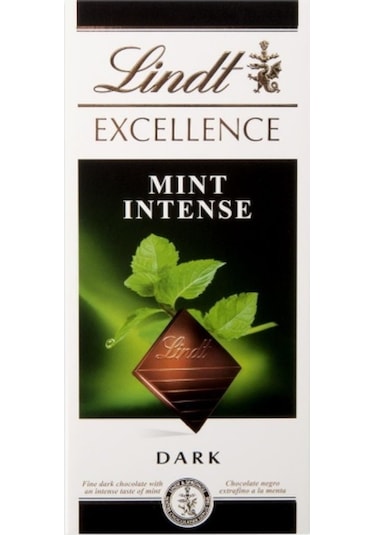 Lindt Excellence Intense Mint 100 G