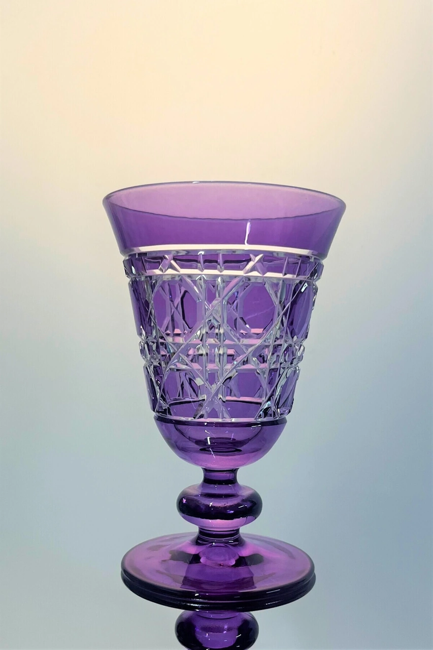 Gloria El Kesmesi Kadeh Bardak 200ml Mor