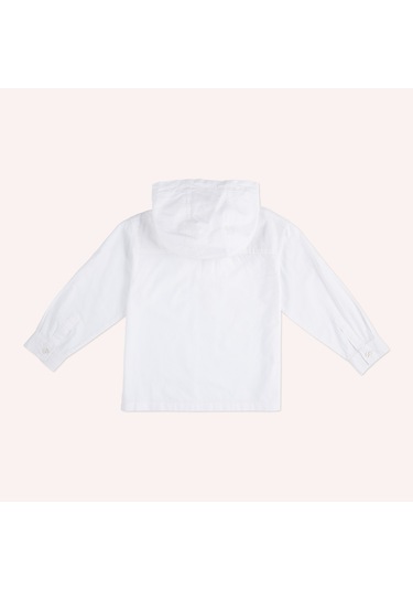 Erkek Çocuk Kapüşonlu Gömlek Ekru 2421bk06011-4814 001