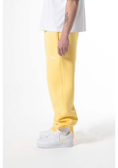 Flaw Atelier Baggy Eşofman Altı-28819 Sarı
