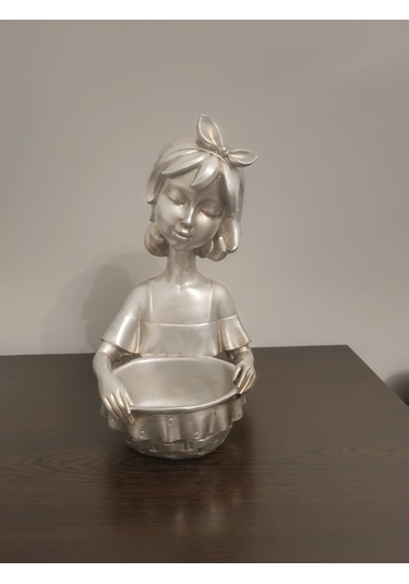 Kırılmaz Polyester,sepetli Kız Biblosu