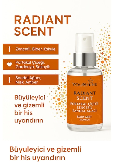 Youshine Radiant Scent Body Mist 100 ML