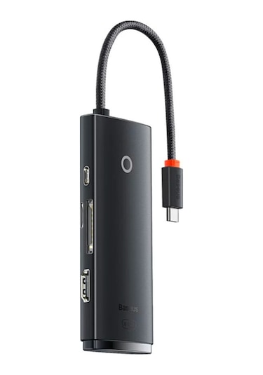 Baseus Lite 6in1 Multifonksiyonel Type-C Hub Dock Station
