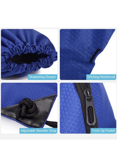 Willowhaven Pratik Çekmeli Spor Seyahat Çantası - Hediye Siyah 44x36cm Siyah