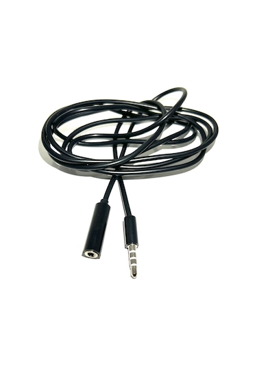 4 Boğumlu 3.5mm Stereo Uzatma Kablosu 3,5 mm Erkek - Dişi Kablo