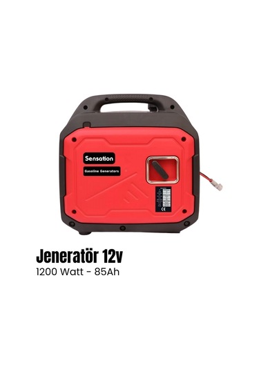 Sensation Dc 12v Jeneratör 4 Zamanlı Benzinli - 1200w 85ah-1659