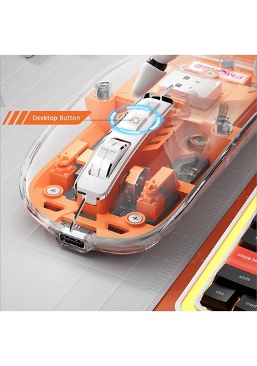 Vaorlo Bluetooth - Wireles LED Sessiz Mouse