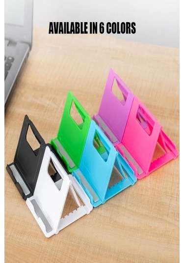 Masaüstü Telefon / Tablet Standı Tutacağı Taşınabilir Ayarlanabilir Stant Karışık Renk Gönderilir