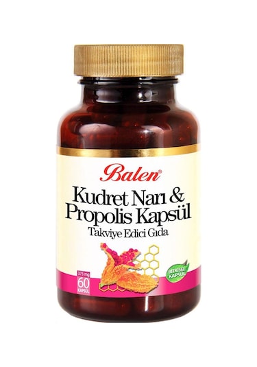 Balen Kudret Narı Propolis Kapsül 375 MG 60 Kapsül