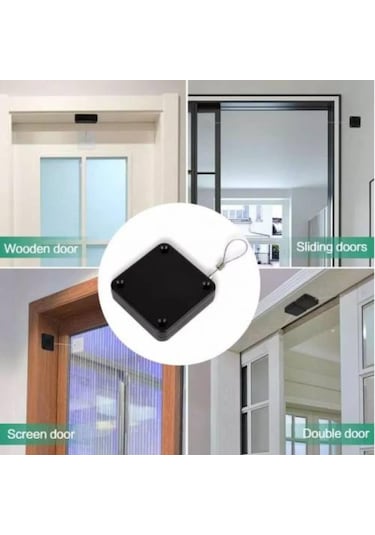 Otomatik Kapı Kapatıcı İp Tel Kapı Yayı Kapı İtme Yayı Halat