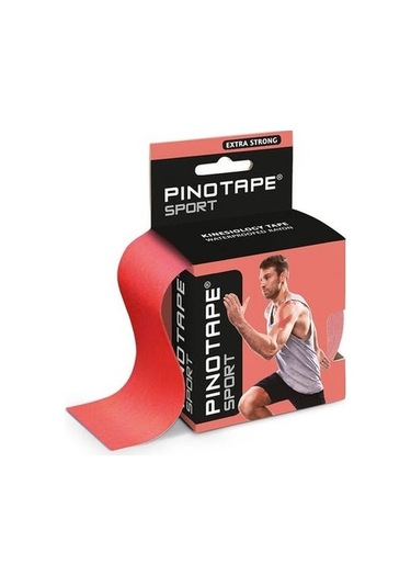 Pino Tape Sport Ağrı Bandı 5 CM x 5 M Kırmızı