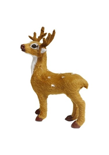 Lijinxu Geyik Süsü Tatil Dekorasyonları 11cmx4cmx14cm