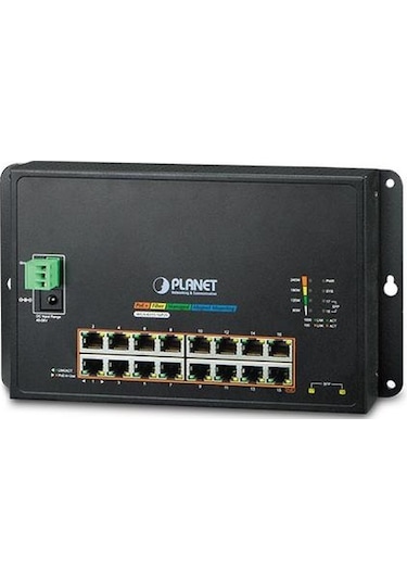 Planet Pl-wgs-4215-16p2s 16 Port Gigabit Poe+ 2 Port Sfp 240w L2 Poe Endüstriyel Switch