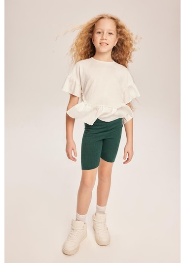 Luess Kız Çocuk Fırfırlı Bluz-beyaz Beyaz Luess Kız Çocuk Fırfırlı Bluz-beyaz Beyaz