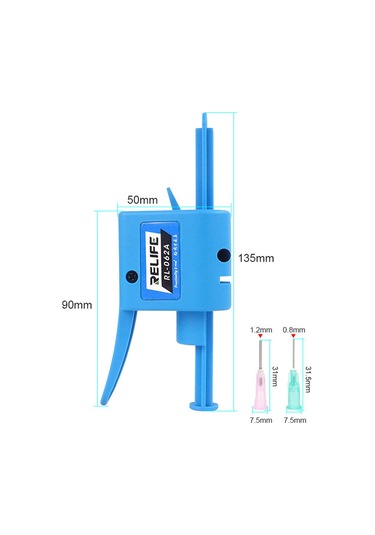 Geeksen Manuel Kaynak Yağı Güçlendirici Alet Pres Tipi Yardımcı Alet Pratik Yağ Püskürtü Silikon Tabancası