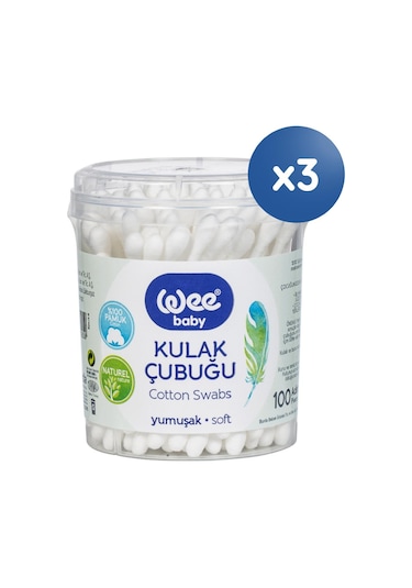 Kulak Temizleme Çubuğu Seti (100x3 300 Adet)