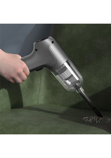 Crackedice Taşınabilir Araba Elektrikli Süpürgesi 11000pa Güçlü Emiş Araba Masaüstü-c