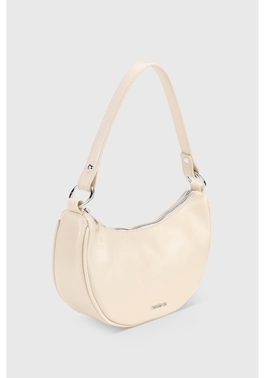 Housebags Kadın Krem Yarım Ay Kol Çantası 251 Krem