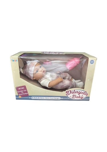 26 Cm Tam Kauçuk Gerçekçi Et Bebek - Kıyafetli, Biberonlu & Emzikli Set S