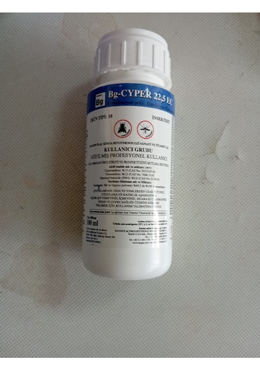 Bg-cyper 22,5 Ec 100 Ml Haşere Öldürücü Karasinek - Sivri Sinek