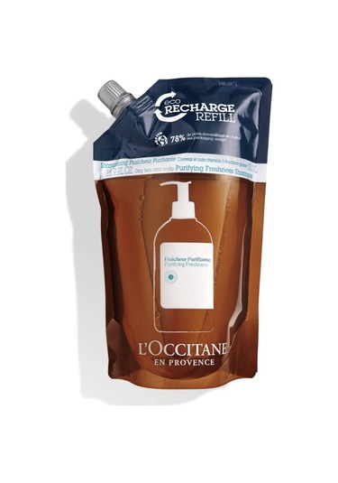 L'occitane Arındırıcı & Canlandırıcı Şampuan Eko-yedek 500 Ml Tüm Saçlar