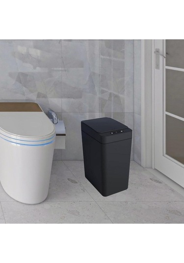 Pazly Suntek Siyah Kutusu Hafif Fotoselli Dar Çöp Banyo Akıllı Ut Siyah