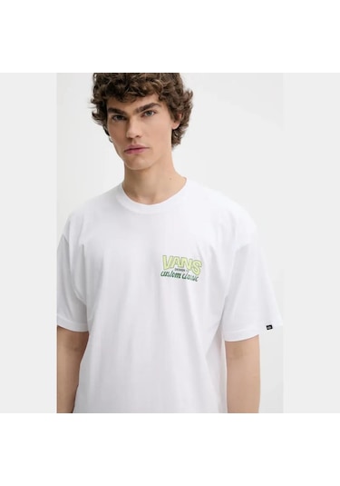 Vans Shop Front Ss Erkek Tişört Vn000m60wht1 Beyaz