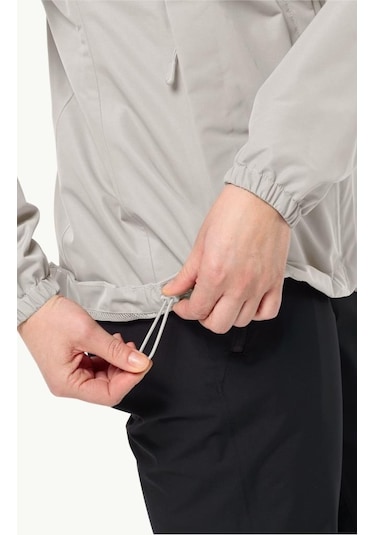 Jack Wolfskin 1111202 5609 Stormy Point 2l Jkt W Dove Kadın Outdoor Ceket 001