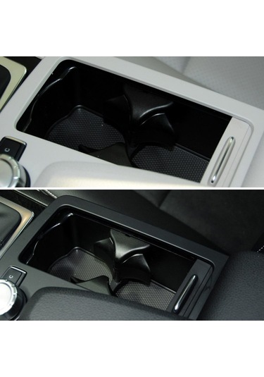 Merkezi Kol Dayama Su Bardağı Tutucu İçecek Tutucu Siyah