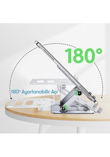 Earldom Eh204 Ayarlanabilir Metal Laptop Ve Tablet Standı