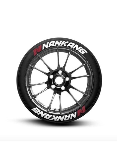 Lastik Yazısı Nankang Büyük Boy Araç Lastik Stikeri 31mm 8adet