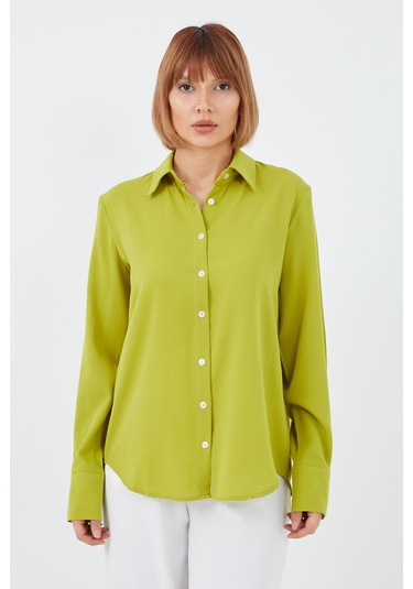 Dparis Fitilli Gömlek Yağ Yeşili