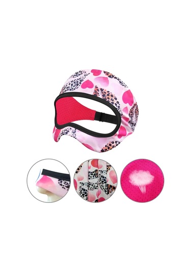 Vr Gözlük Sweatproof Nefes Alabilir Göz Maskesi Aşk Çiçeği