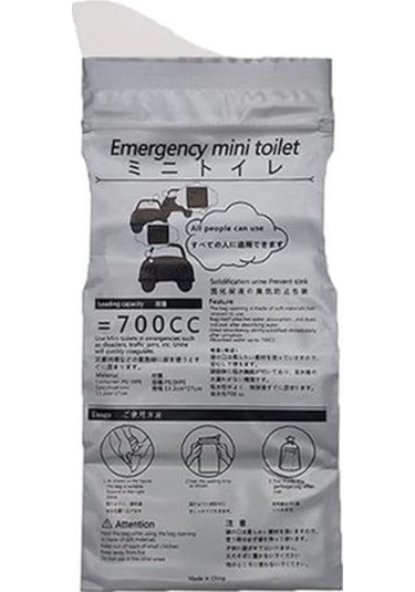 Novahub 1/6/12/20 Adet 700 Ml Tek Kullanımlık İdrar Torbası Sızdırmaz Seyahat Işemek Çanta Unisex Trafik Sıkışıklığı Acil Pisuar Çantaları 1pc