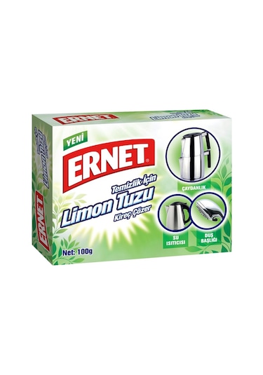 Ernet Temizlik İçin Limon Tuzu 100 G