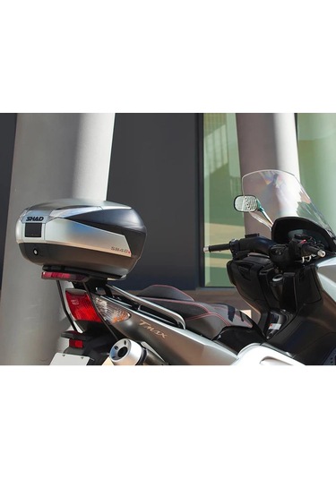 Shad Sh48 Motosiklet Arka Çanta Titanium Topcase 48 Litre D0b48400 Siyah