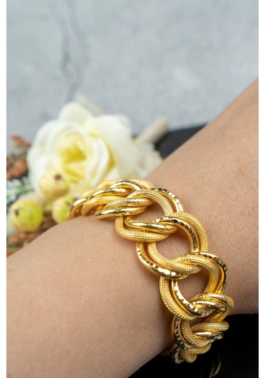 22 Ayar Altın Uzay Yolu Bileklik 20 Gr