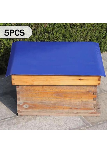 Suntek 5 Adet Arı Kovanı Örtüsü Yağmur Geçirmez Bez 50x60