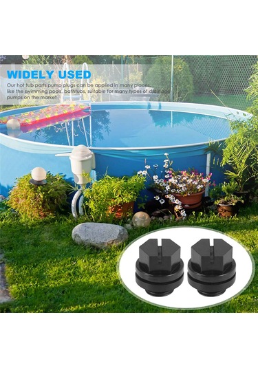 Paket O-ringli Tahliye Tapaları Pompa Tapası Havuz Filtreleri Yedek