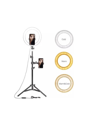Ring Fill Light 10" Youtuber Video Kuaför Çekimleri için