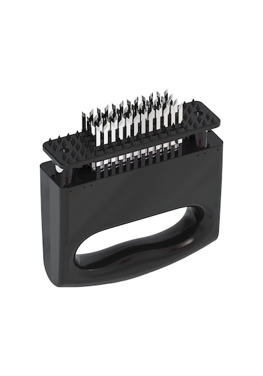 Cbtx 48-pin Et Gevşetici Saplı Paslanmaz Çelik Et Yumuşatıcı Biftek İğnesi Mutfak Aletleri Siyah