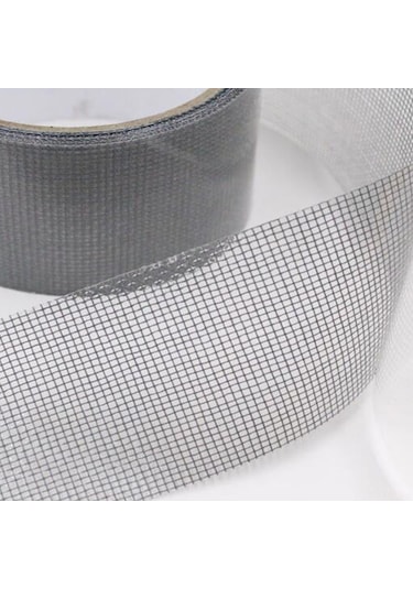 Geeksen "pencere Ve Kapı Filesi Onarım Bandı - Güçlü Yapışkanlı, 5cm X 2m" Siyah