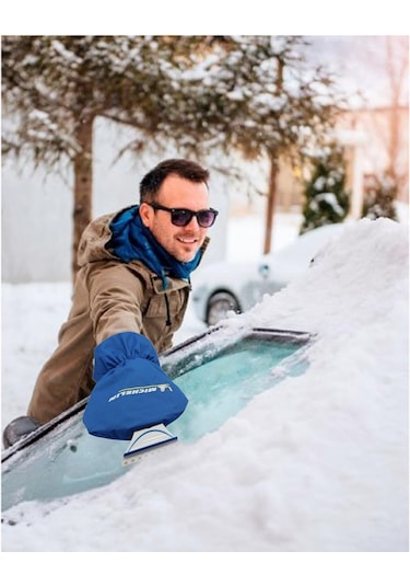 Michelin Mc32637 Polar Eldivenli Buz Kazıyıcı. Silecek Temizleyic