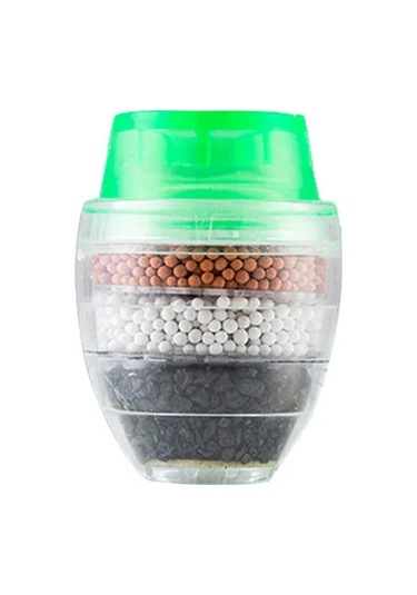 5 Katmanlar Aktif Karbon Su Arıtıcısı Mutfak Dokunun Filtre Çok Renkli